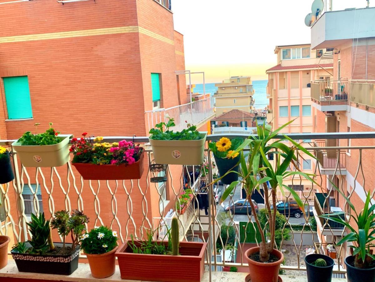 Penthouse Salus Sea View Terrace Apartment Lido di Ostia Luaran gambar